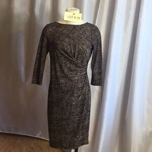 TALBOTS size small dress with 3/4 length sleeves